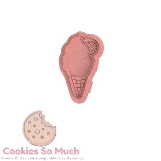 Eiscreme Model 3 debosser und ausstecher