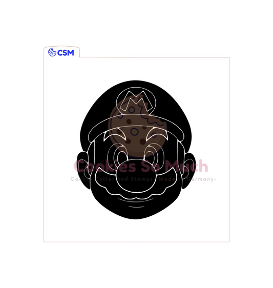 Mario acryl debosser + ausstecher