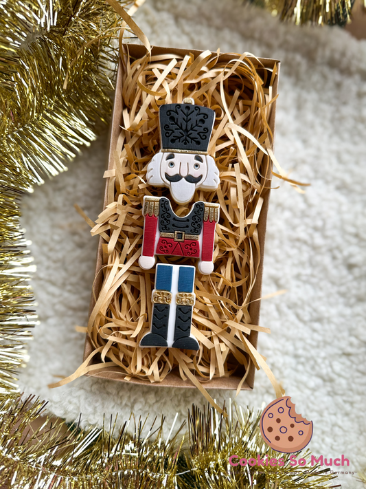 Nussknacker 3-teilig Acryl debosser und ausstecher