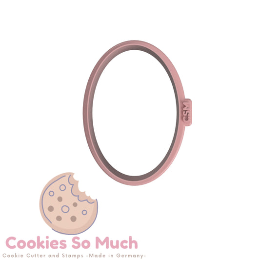 Cortador de galletas ovalado