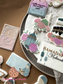 orientalische Laterne mit Blumen acryl debosser und ausstecher