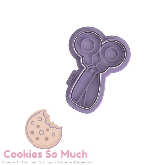 Schere Stempel und Ausstecher