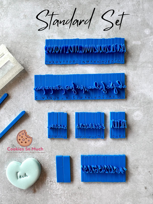 Greek Schriftart Set