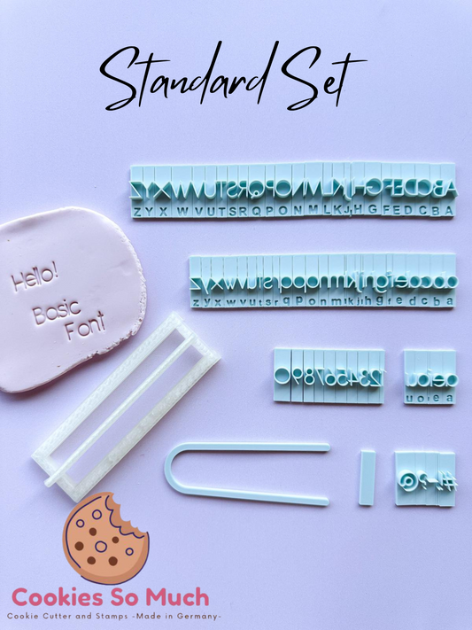 Basic Schriftart Set