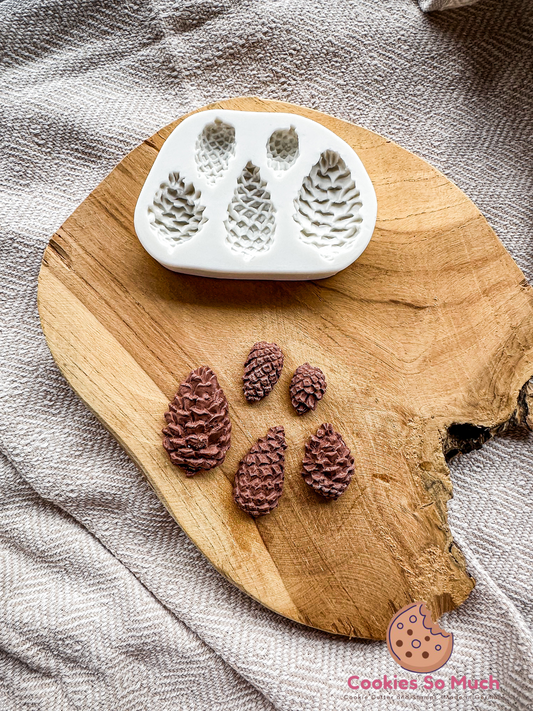 Tannenzapfen Silikonform