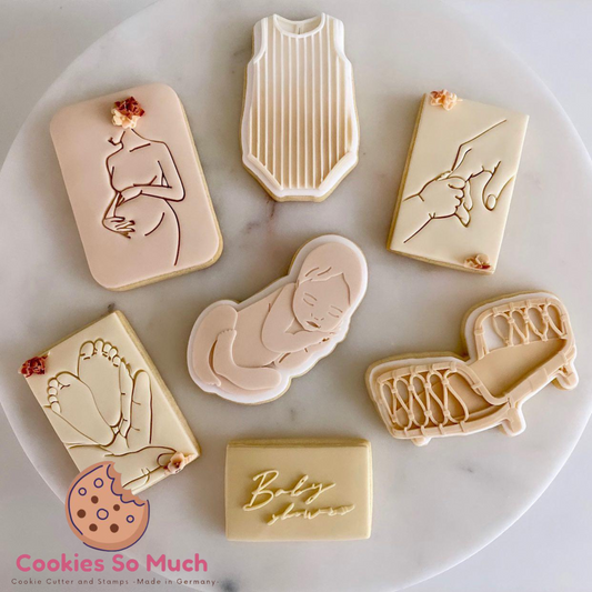 Baby boy debosser und ausstecher