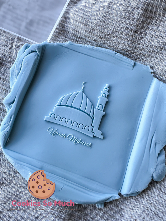 Umrah Mubarak Al-Masdschid an-nabawi acyrl debosser