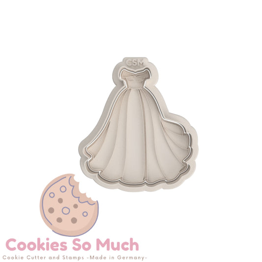 Brautkleid  Debosser, Stempel und Ausstecher
