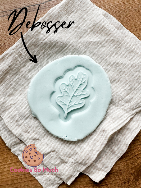 eichen blatt debosser und ausstecher