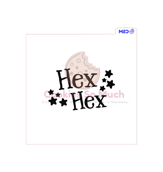 hex hex acryl debosser + ausstecher
