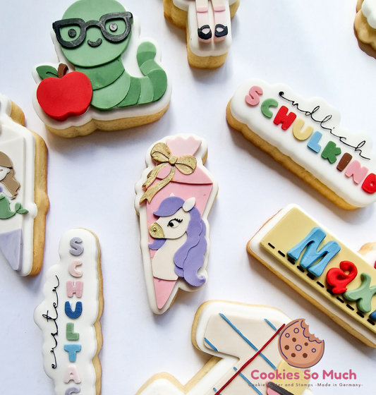 Einhorn Schultüte Debosser und Ausstecher