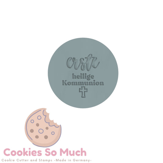 Heilige Taufe stempel, debosser und ausstecher