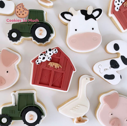 Grabador de cabeza de cerdo y cortador de galletas