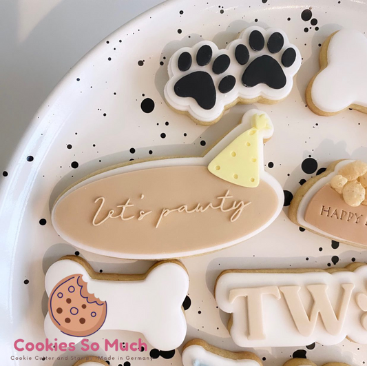 Let's pawty debosser und cutter