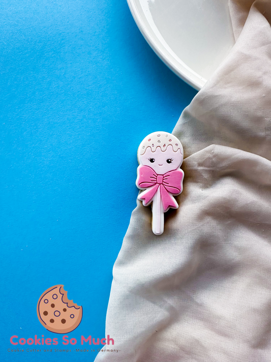 niedlicher lollipop Acryl debosser und ausstecher