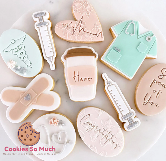 precioso cortador de galletas en forma de corazón