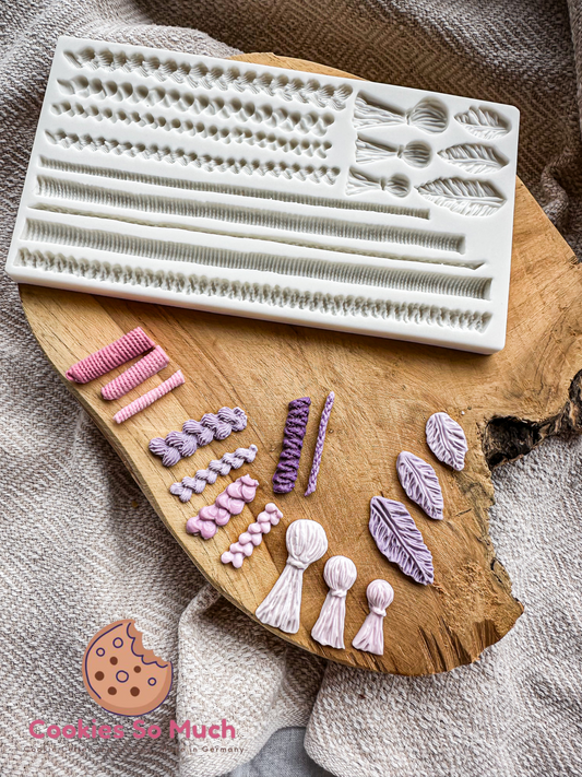 Makramee quasten Silikonform