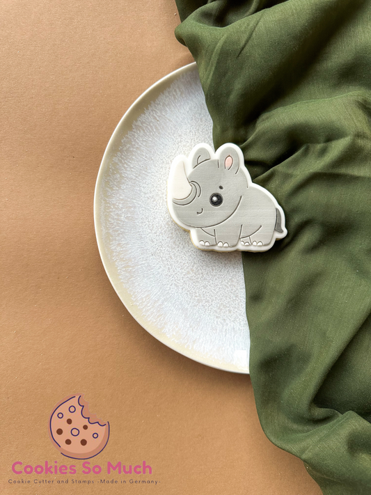 Nashorn acryl debosser + ausstecher