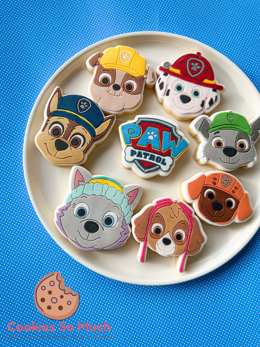 P aw Patrol acryl debosser + ausstecher