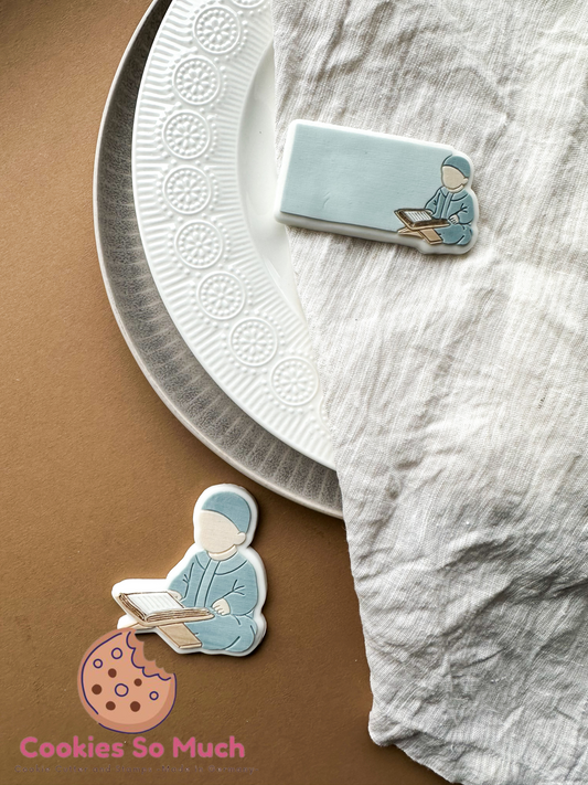 Quran lesender Junge (Name Board) acryl debosser und ausstecher