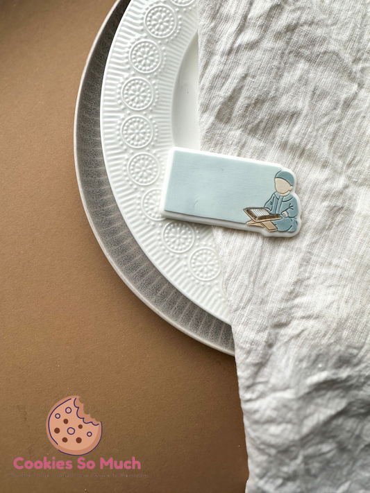 Quran lesender Junge (Name Board) acryl debosser und ausstecher