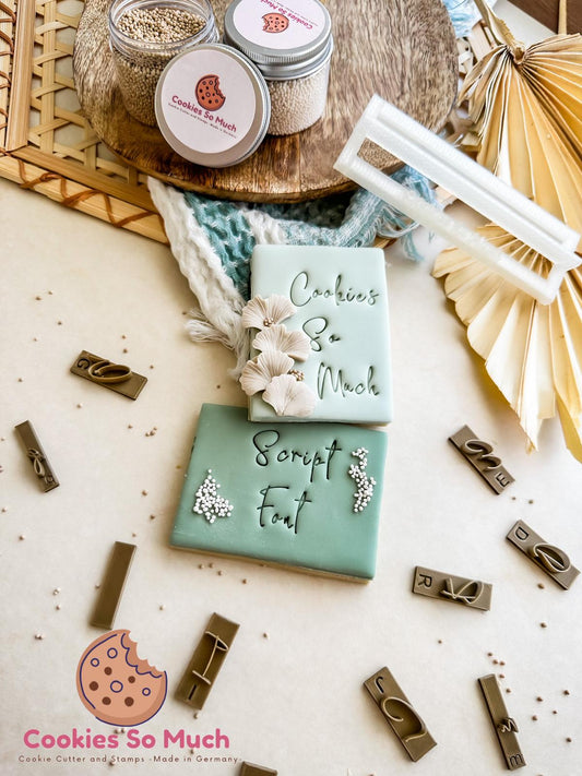 Conjunto de fuentes de script