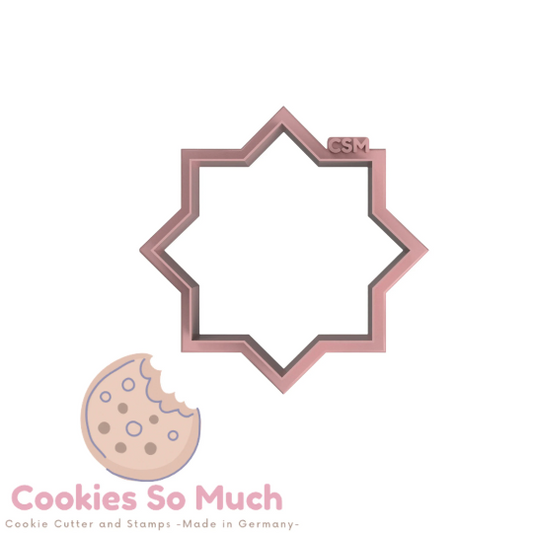 cortador de galletas hexagonal