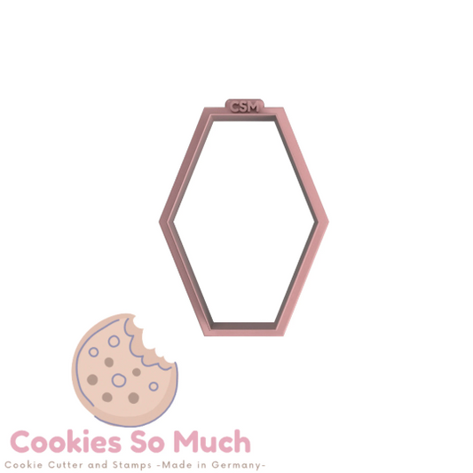 cortador de galletas hexagonales