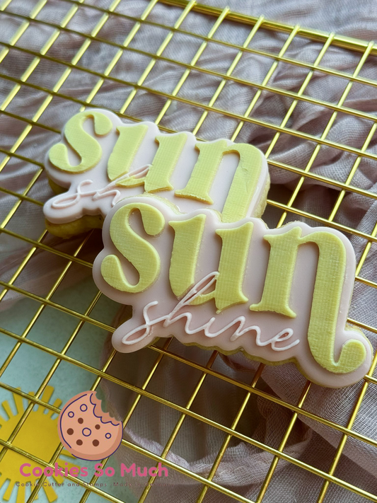 sunshine acryl debosser und ausstecher