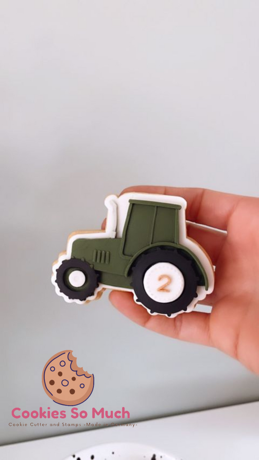 Traktor debosser und ausstecher