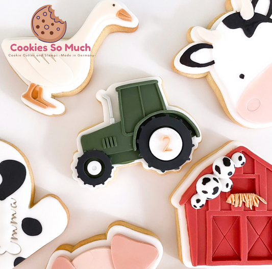 Traktor debosser und ausstecher